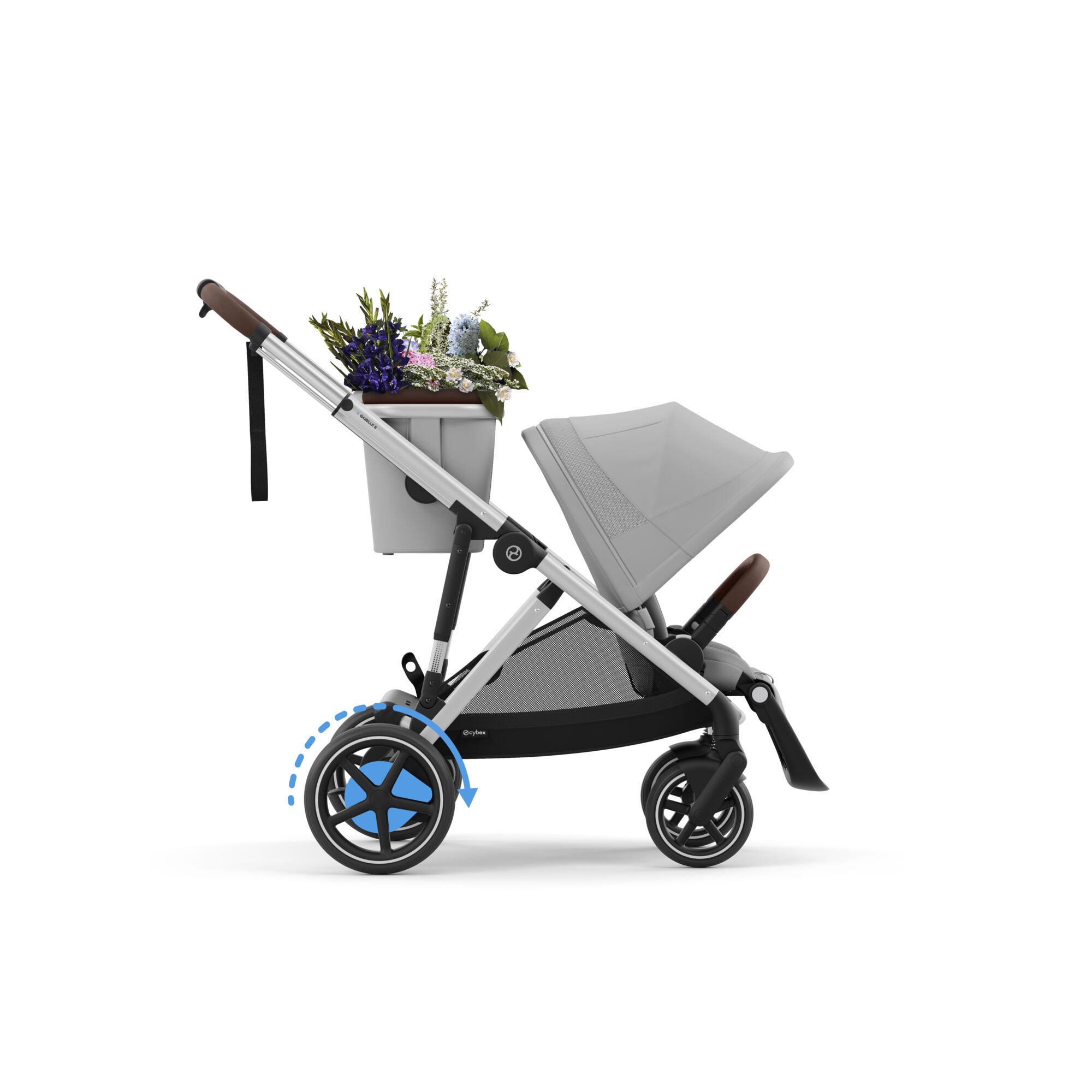 CYBEX – Trio Gemellare/Fratellare E – Gazelle Stone Grey - immagine 3