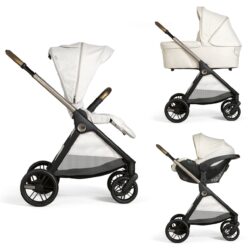 CHICCO - Trio Bellagio 2 Amber Glow Con Seggiolino Auto Kory Plus