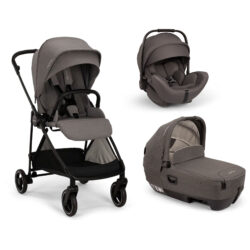 NUNA - Trio IXXA Next Thunder con Navicella Cari e Seggiolino Arra Flex