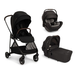 NUNA - Trio IXXA Next Caviar con Navicella Lytl e Seggiolino Arra Flex