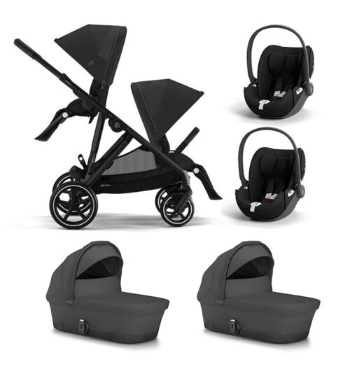 CYBEX GOLD – Trio Gemellare/Fratellare Gazelle S Moon Black