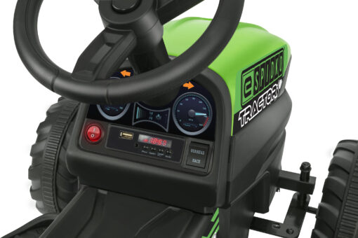 GLOBO - Trattore Elettrico Con Rimorchio 12V. - immagine 5