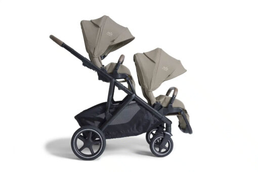 JOIE – Trio Gemellare/Fratellare Versiti Sandstone Con Navicella Ramble XL E Seggiolino Auto i – Snug 2 - immagine 4