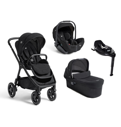 JOIE – Trio Finiti Eclipse Con Navicella Ramble Seggiolino Auto i-Level Pro E Base Encore