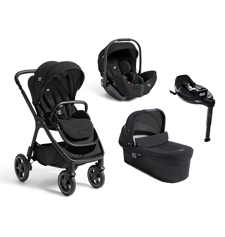 JOIE - Trio Finiti Eclipse Con Navicella Ramble Seggiolino Auto i-Level Pro E Base Encore
