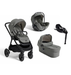 JOIE - Trio Finiti Evergreen Con Navicella Ramble Seggiolino Auto i-Level Pro E Base Encore