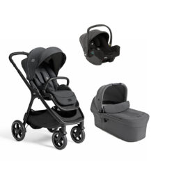 JOIE - Trio Finiti Ebony Con Navicella Ramble E Seggiolino Auto I - Snug 2