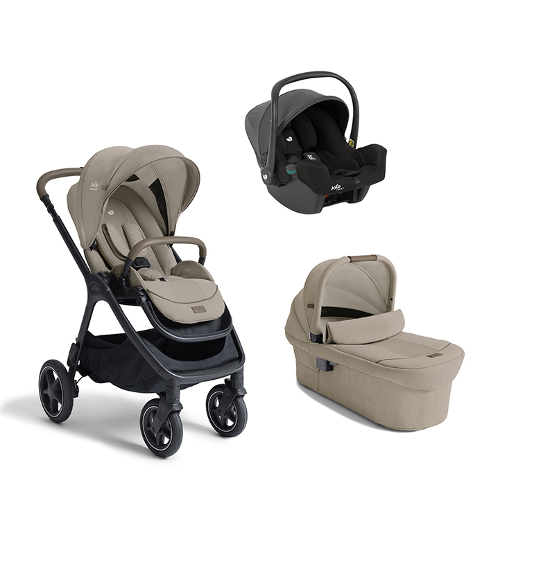 JOIE - Trio Finiti Sandstone Con Navicella Ramble E Seggiolino Auto I - Snug 2