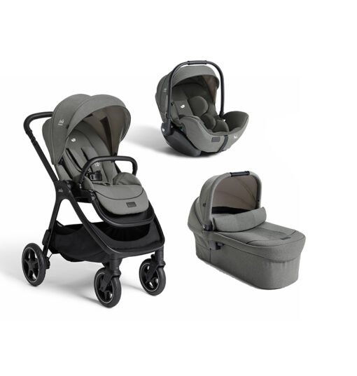 JOIE – Trio Finiti Evergreen Con Navicella Ramble E Seggiolino Auto i-Level Pro