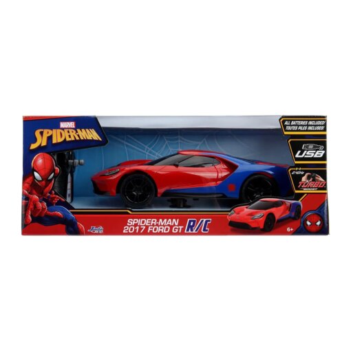 SIMBA - Auto Spiderman RC 2017 FORD GT 1:16 - immagine 3