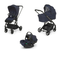 FOPPAPEDRETTI - Trio Tic Toc Navy con Seggiolino Auto Disk Infant Rekline