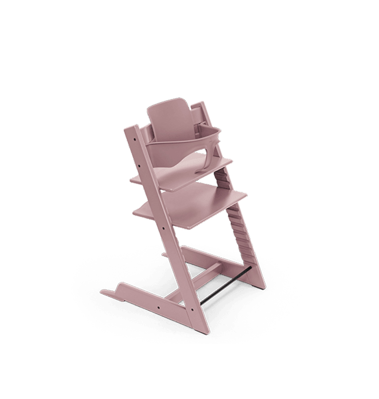STOKKE - Seggiolone Tripp Trapp Heather Mauve+ Baby Set