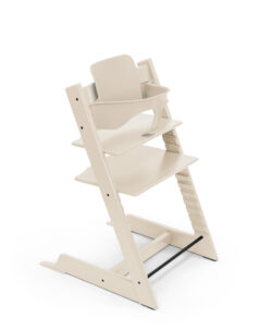 STOKKE - Seggiolone Tripp Trapp Vanilla White + Baby Set
