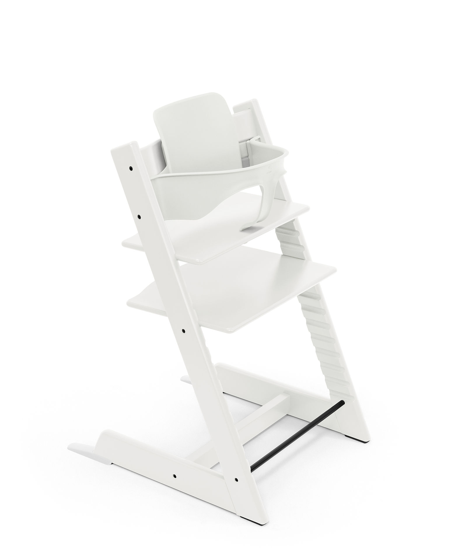 STOKKE - Seggiolone Bianco Tripp Trapp + Baby Set