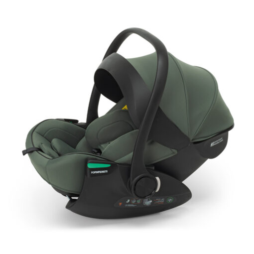 FOPPAPEDRETTI – Trio Tic Toc Olive con Seggiolino Auto Disk Infant Rekline - immagine 6