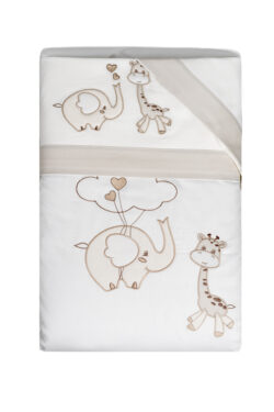 COCCOLISSIMI - Piumino Estraibile+Set 3 Pz Lenzuola per Lettino
