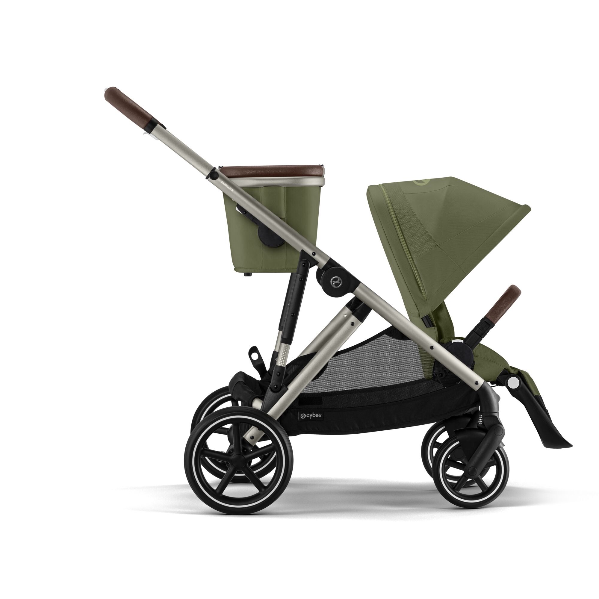 CYBEX GOLD – Trio Gemellare/Fratellare Gazelle S Moss Green - immagine 5