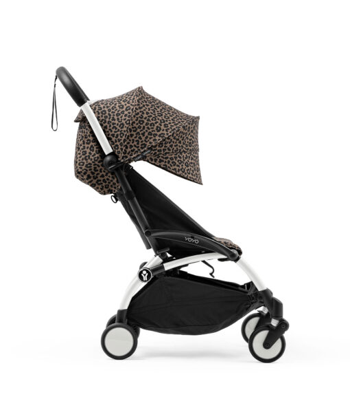 STOKKE – Passeggino YOYO³ con Telaio Bianco Leopard - immagine 4