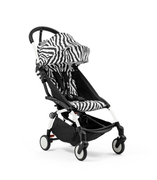 STOKKE – Passeggino YOYO³ con Telaio Bianco Zebra