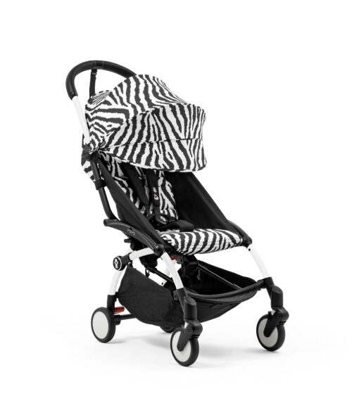 STOKKE – Passeggino YOYO³ con Telaio Bianco Zebra - immagine 4