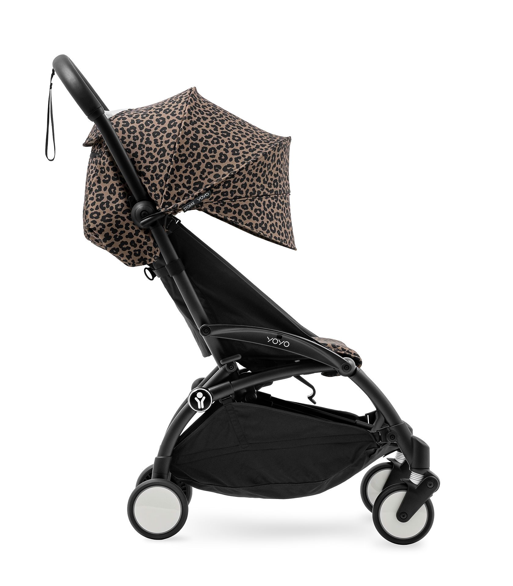 STOKKE – Passeggino YOYO³ con Telaio Nero Leopard - immagine 4