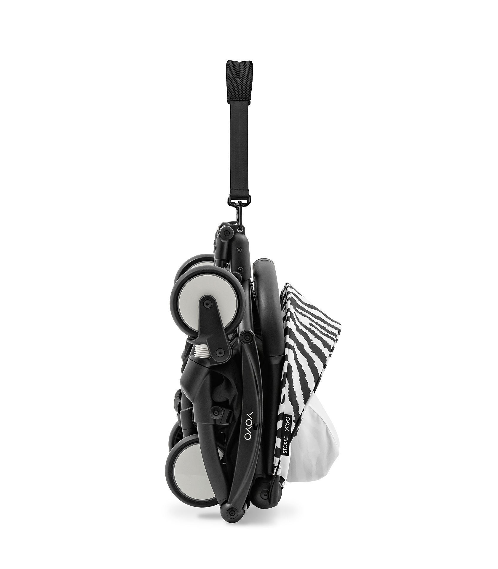 STOKKE – Passeggino YOYO³ con Telaio Nero Zebra - immagine 5