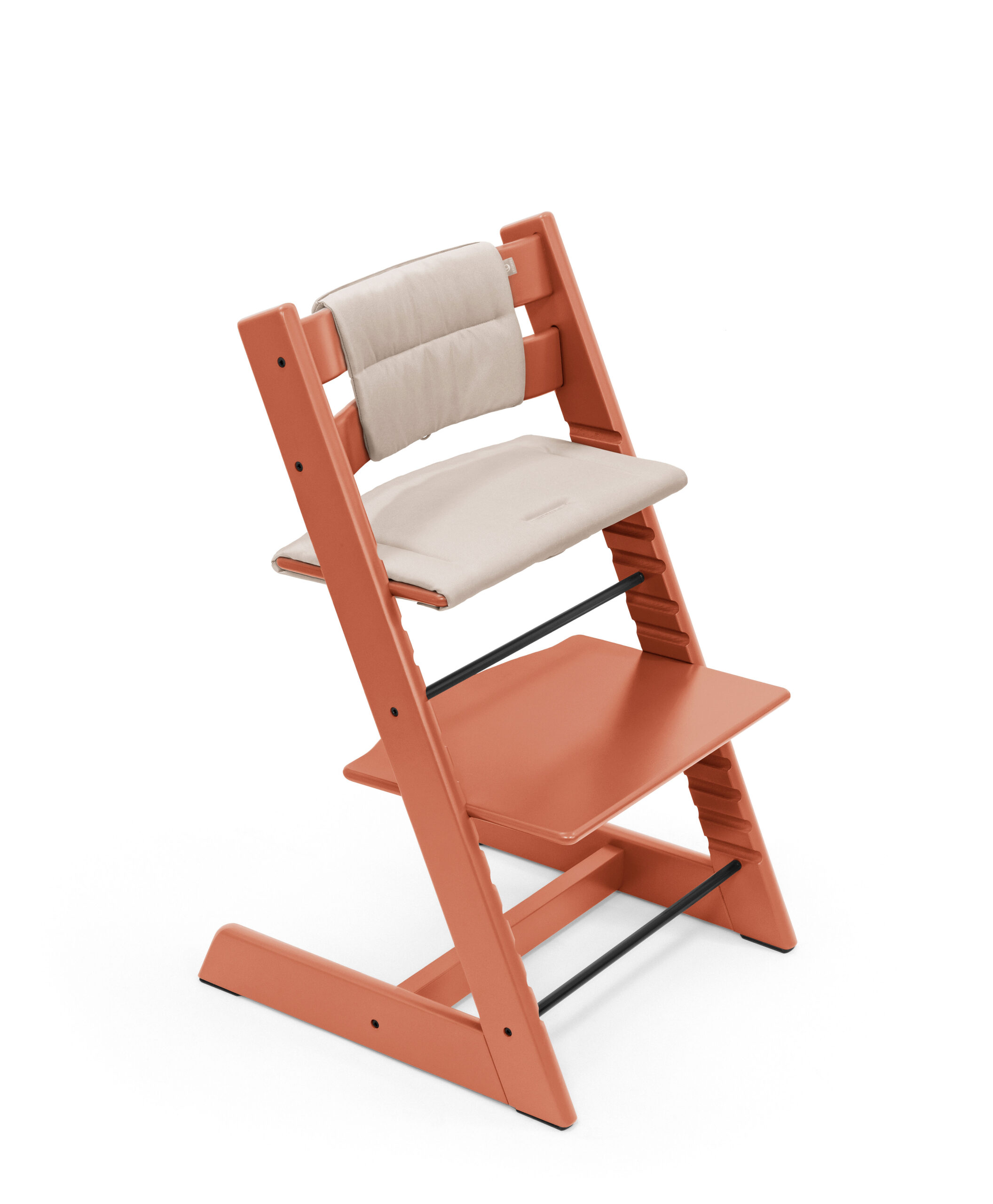 STOKKE - Seggiolone Tripp Trapp Terracotta + Cuscino Omaggio (PROMO)