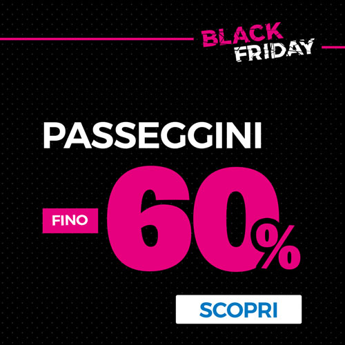 Passeggini -60 blackfriday
