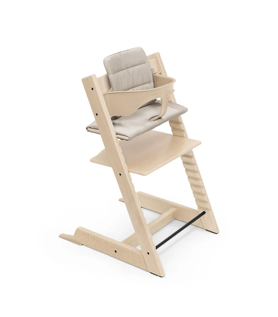 STOKKE - Seggiolone Tripp Trapp Natural + Baby Set e Cuscino