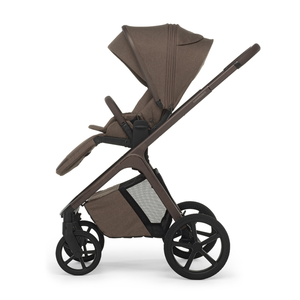 FOPPAPEDRETTI – Trio Commander Cinnamon Brown con Seggiolino Auto Disk Infant - immagine 3