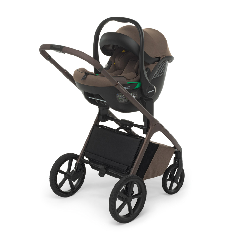 FOPPAPEDRETTI – Trio Commander Cinnamon Brown con Seggiolino Auto Disk Infant - immagine 5