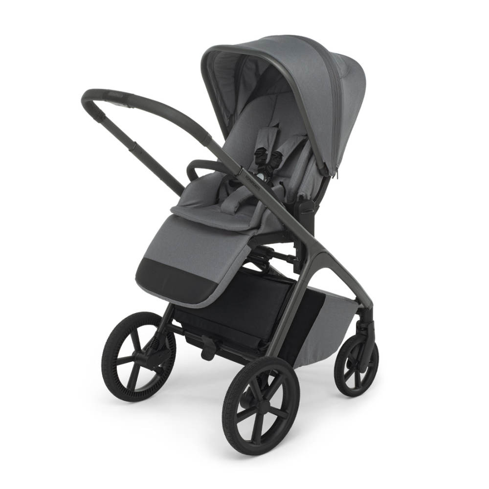 FOPPAPEDRETTI – Trio Commander Steel Grey con Seggiolino Auto Disk Infant Rekline I-Size - immagine 3