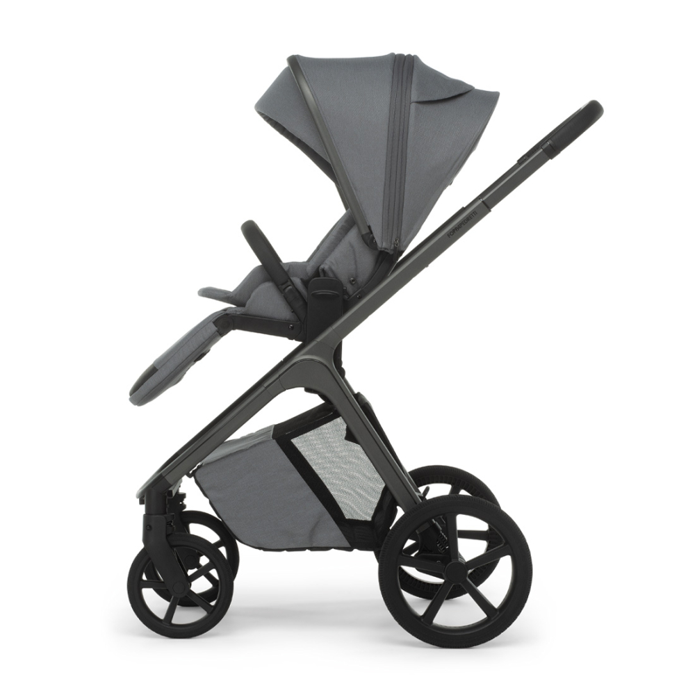 FOPPAPEDRETTI – Trio Commander Steel Grey con Seggiolino Auto Disk Infant Rekline I-Size - immagine 4