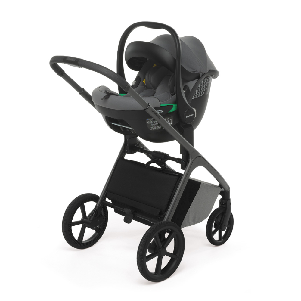 FOPPAPEDRETTI – Trio Commander Steel Grey con Seggiolino Auto Disk Infant - immagine 5