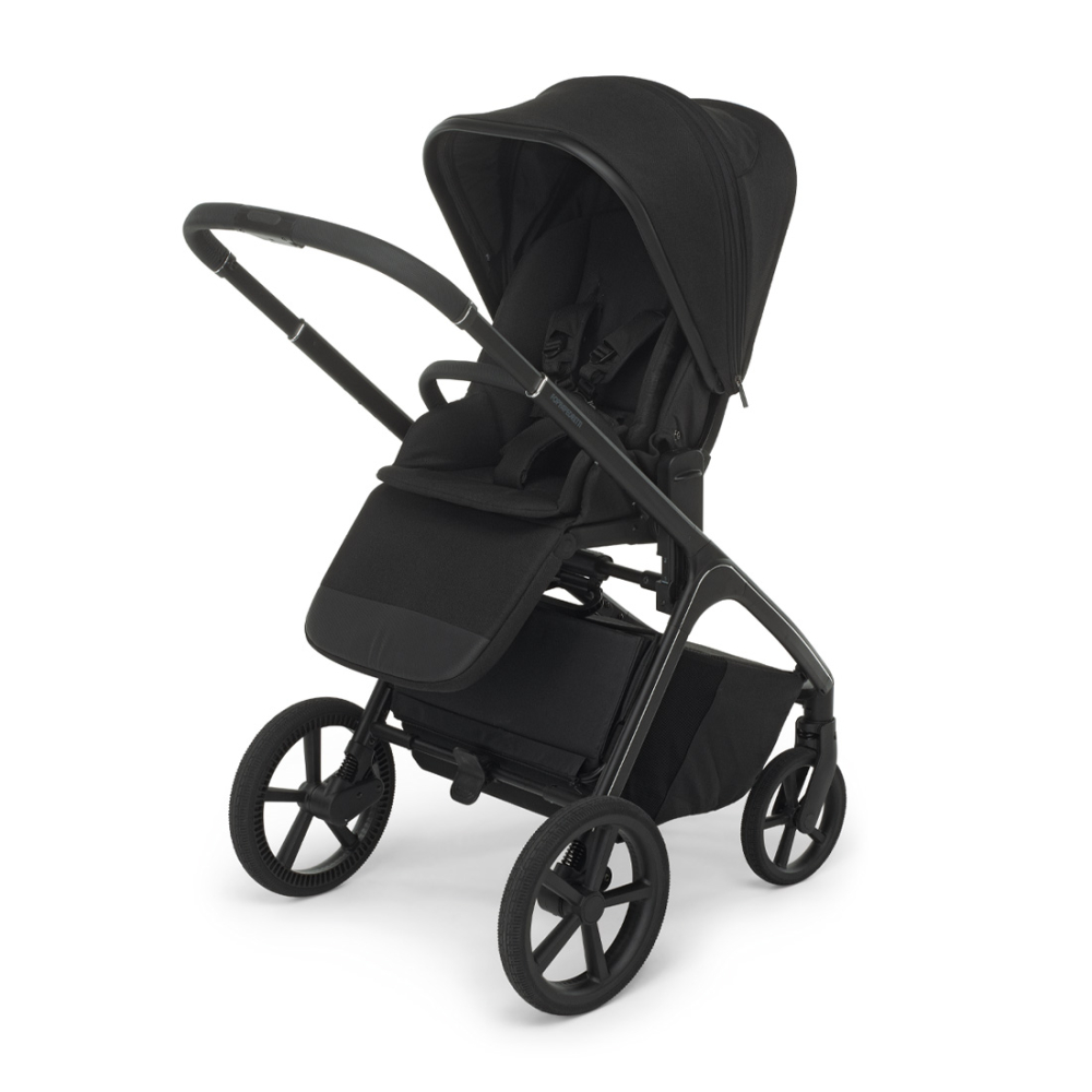FOPPAPEDRETTI – Trio Commander Onyx Black con Seggiolino Auto Disk Infant Rekline I-Size - immagine 3