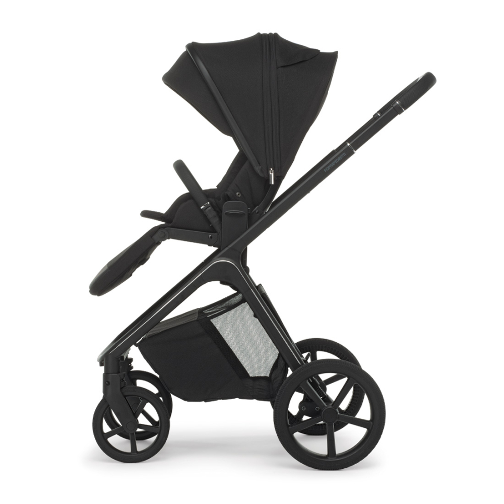 FOPPAPEDRETTI – Trio Commander Onyx Black con Seggiolino Auto Disk Infant Rekline I-Size - immagine 4