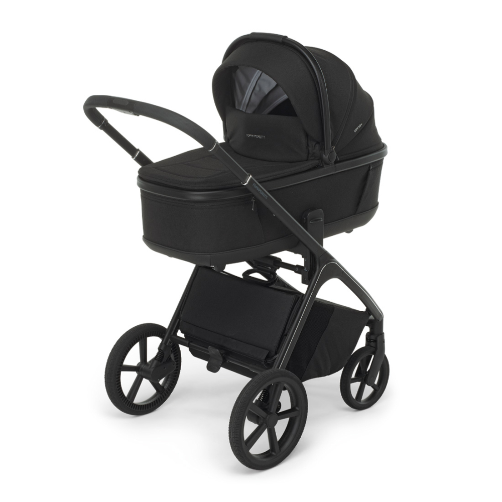 FOPPAPEDRETTI – Trio Commander Onyx Black con Seggiolino Auto Disk Infant Rekline I-Size - immagine 5