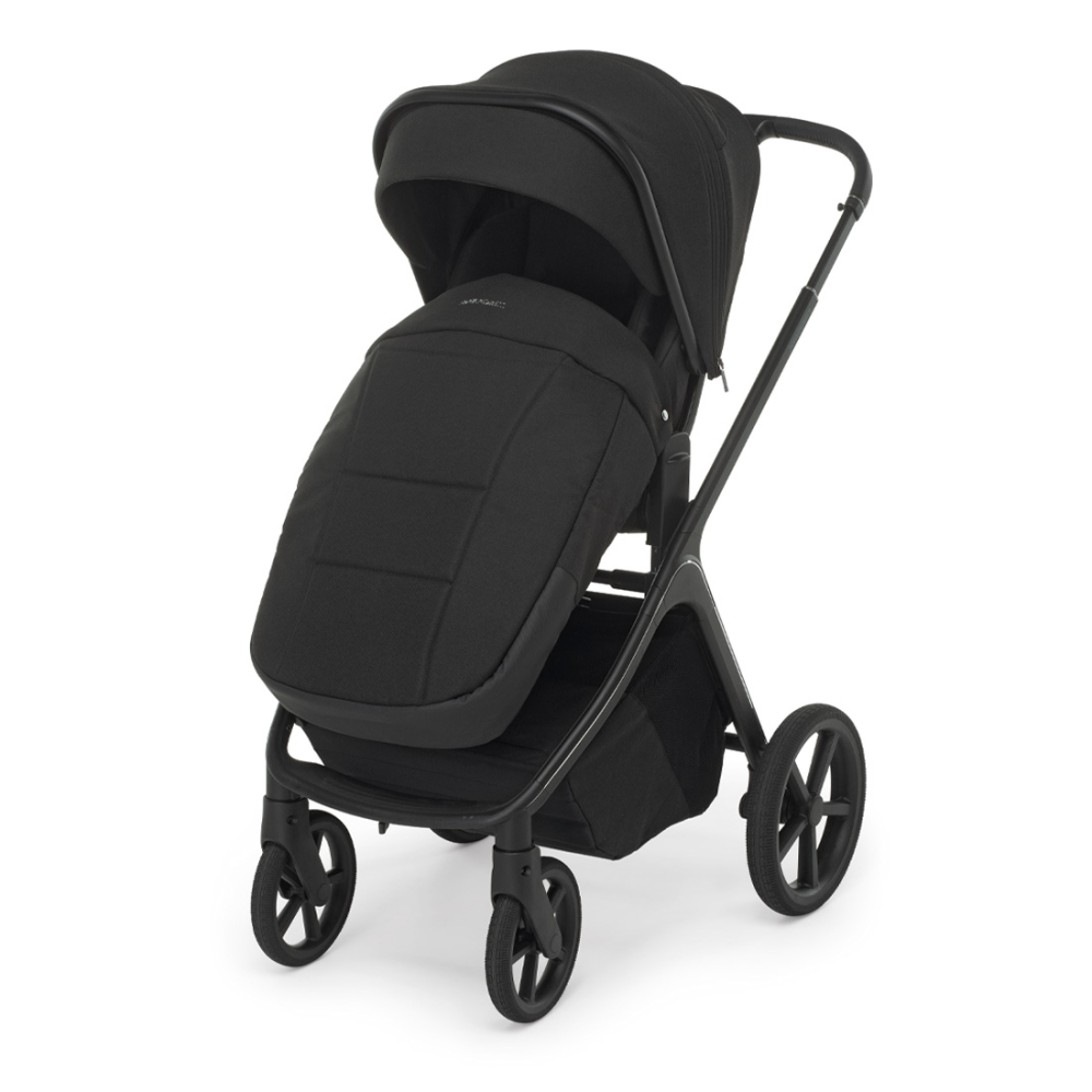 FOPPAPEDRETTI – Trio Commander Onyx Black con Seggiolino Auto Disk Infant Rekline I-Size - immagine 2