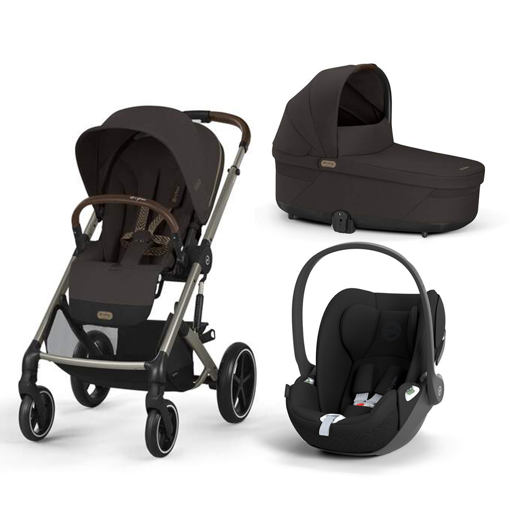 CYBEX GOLD- Trio Balios Chocolate Brown con Seggiolino Auto CLoud - T