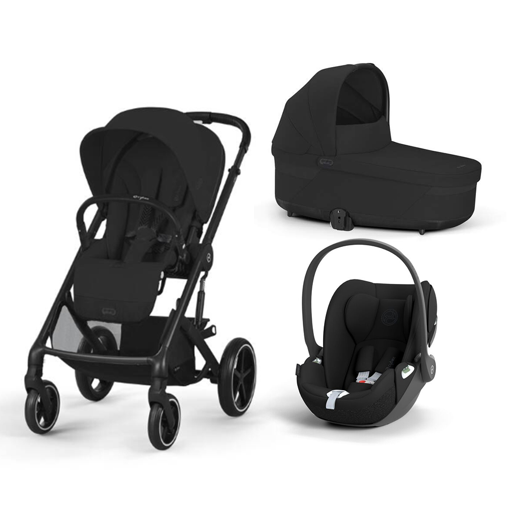 CYBEX GOLD - Trio Balios Moon Black con Seggiolino Auto CLoud - T