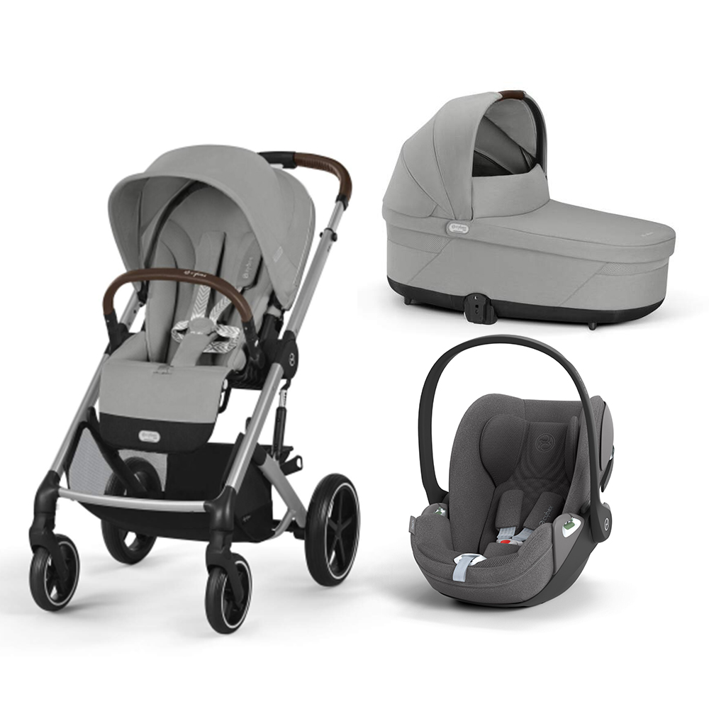 CYBEX GOLD - Trio Balios Stone Grey con Seggiolino Auto CLoud - T