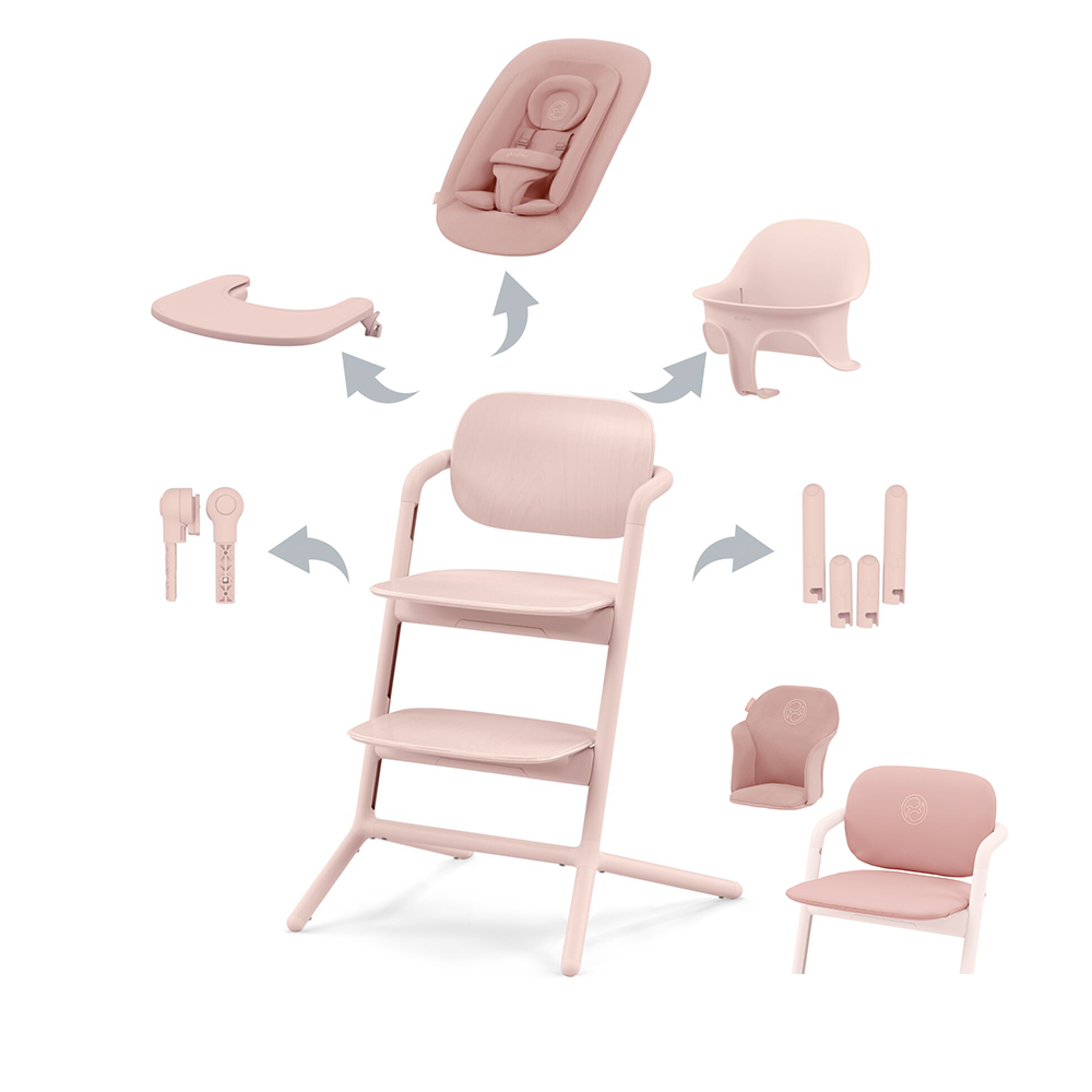 CYBEX GOLD - Lemo 4 in 1 Pearl Pink e Inserto Comfort OMAGGIO