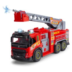 SIMBA - Camion Pompieri 57cm Scala Estensibile Luci e Suoni