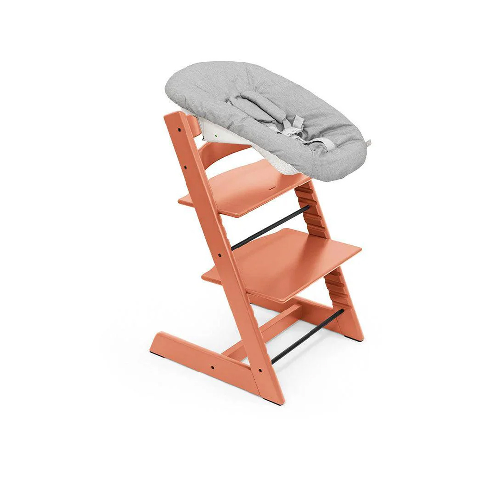 STOKKE - Seggiolone Tripp Trapp Terracotta + Newborn