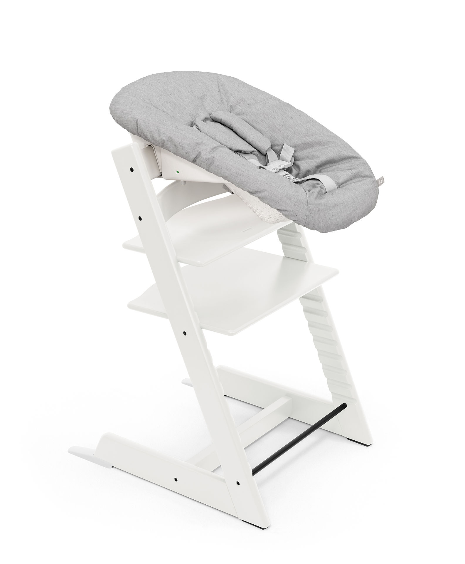 STOKKE - Seggiolone Bianco Tripp Trapp + Newborn