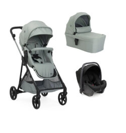 CHICCO - Trio Seety² Sage con Navicella e Seggiolino Auto Kory Essential