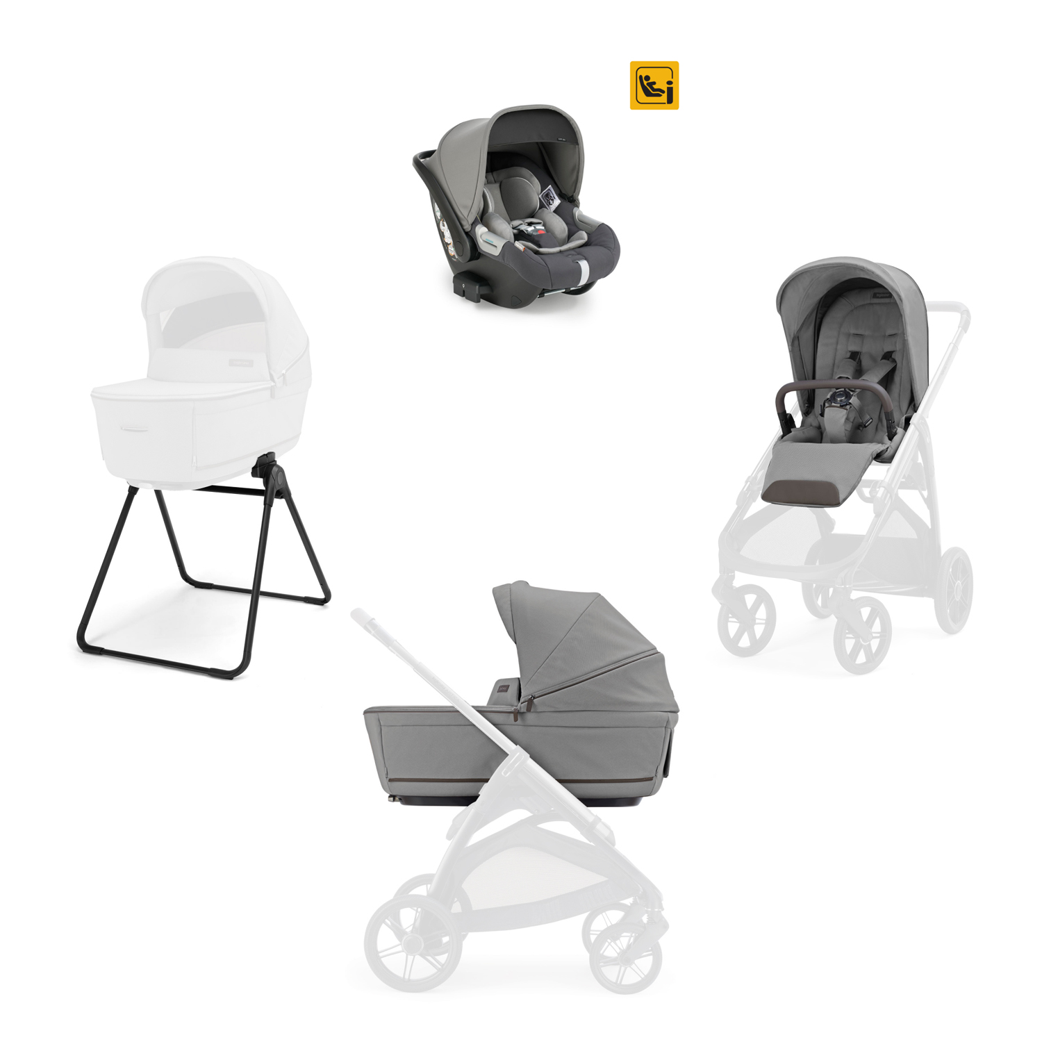 INGLESINA - System Quattro Aptica Darwin Infant (NO TELAIO)