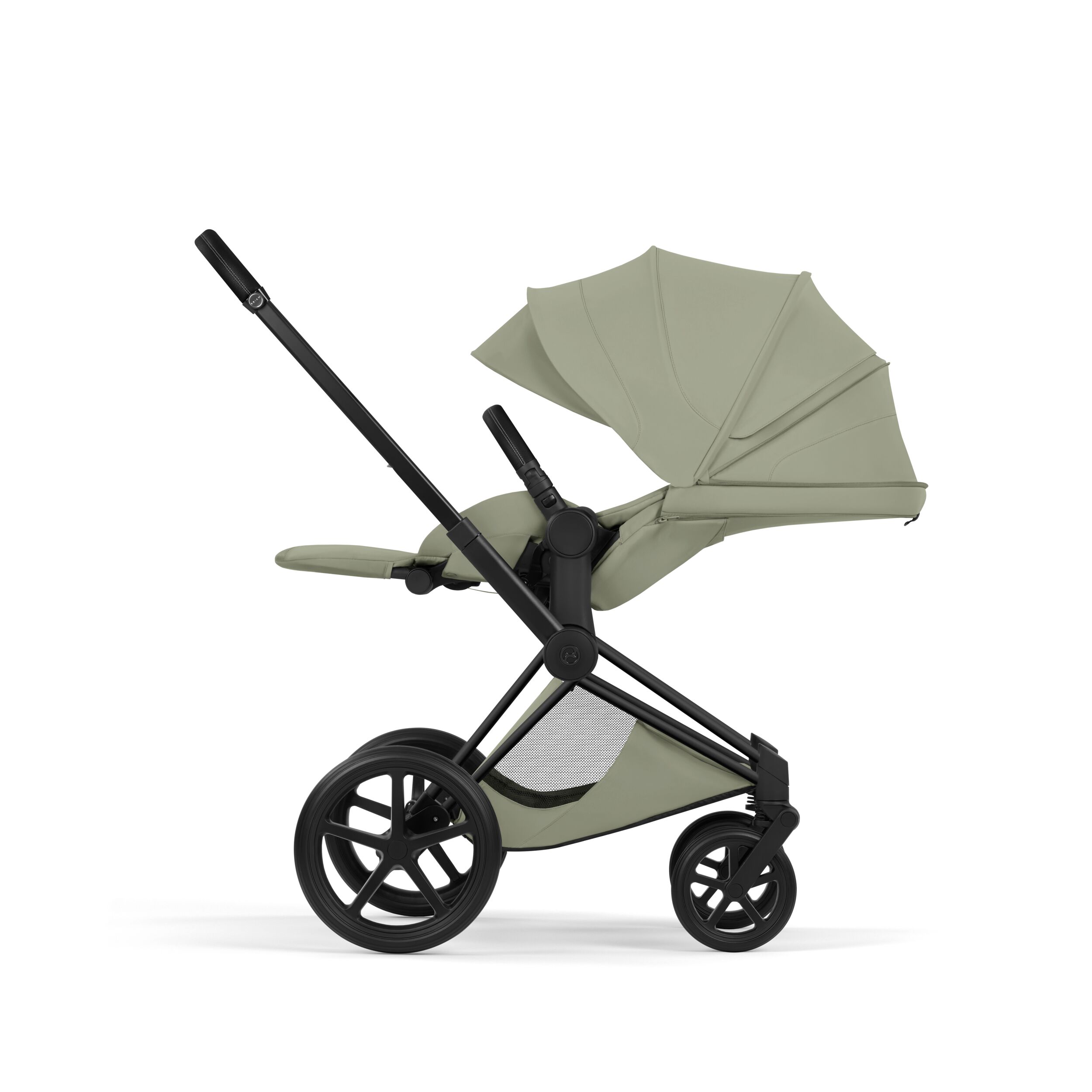 CYBEX PLATINUM – Passeggino Priam Style Sage Green con Telaio Matt Black 2026 - immagine 6
