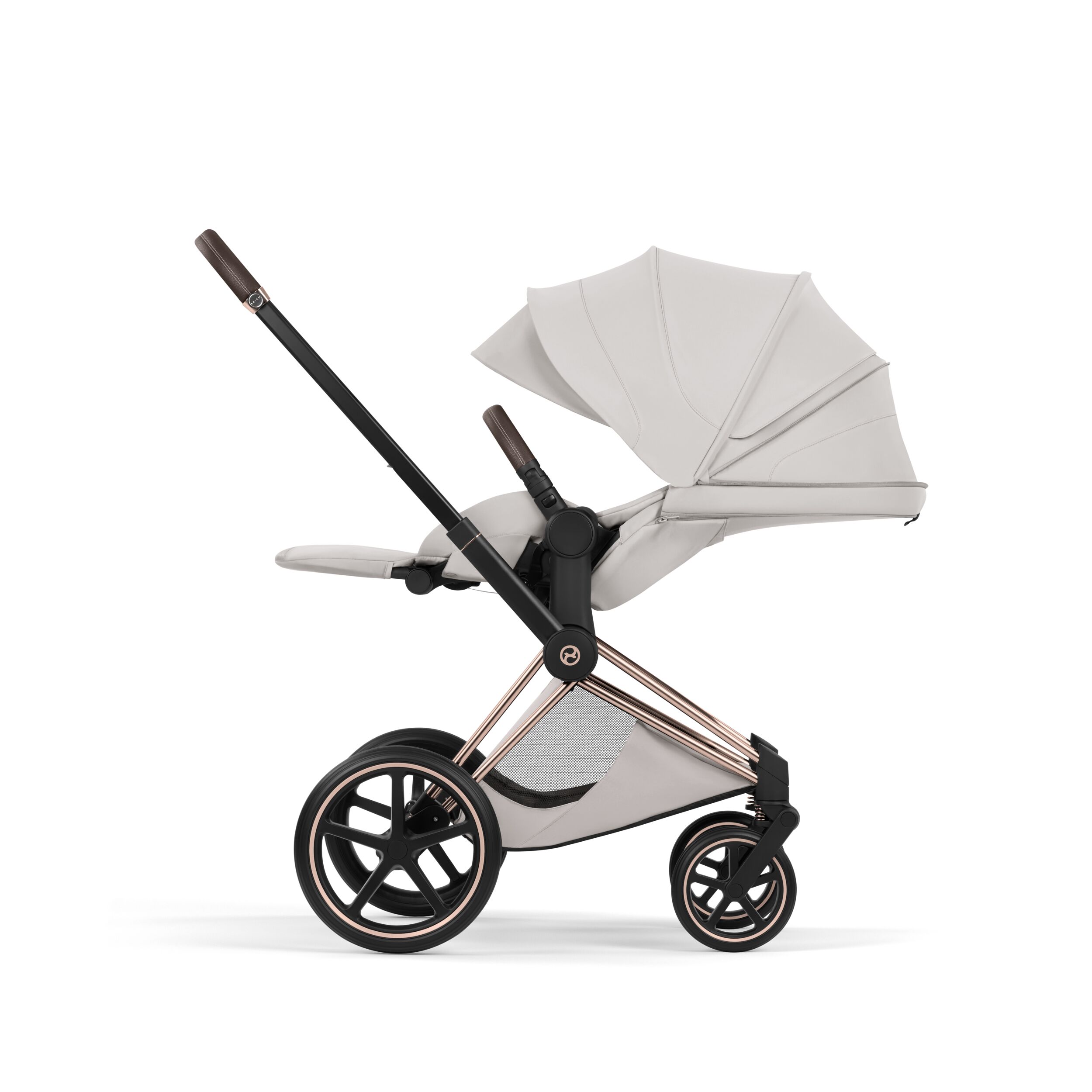 CYBEX PLATINUM – Passeggino Priam Style City Grey con Telaio Rosegold 2026 - immagine 6
