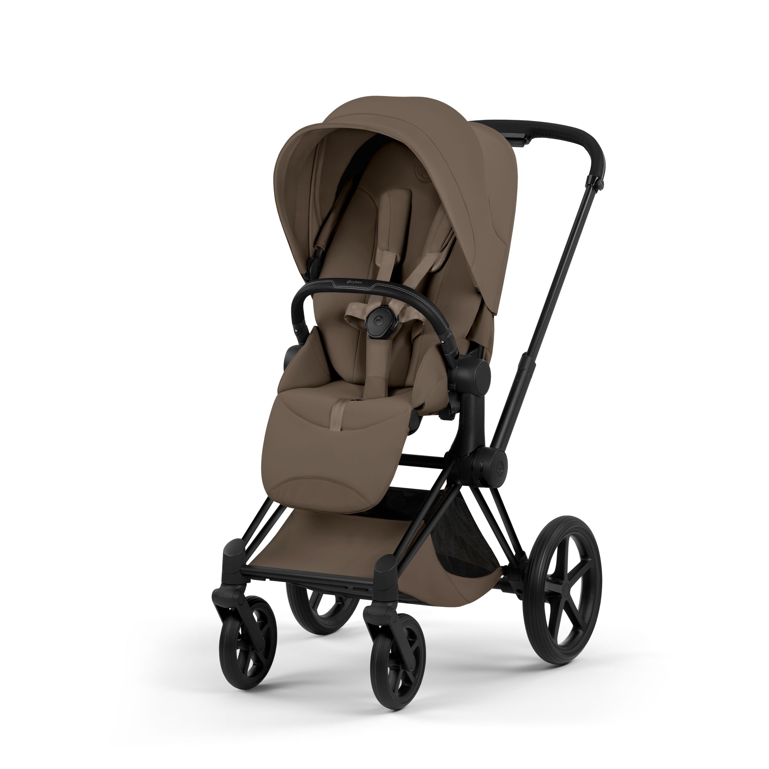 CYBEX PLATINUM - Passeggino Priam Style Coconout Brown con Telaio Matt Black 2026
